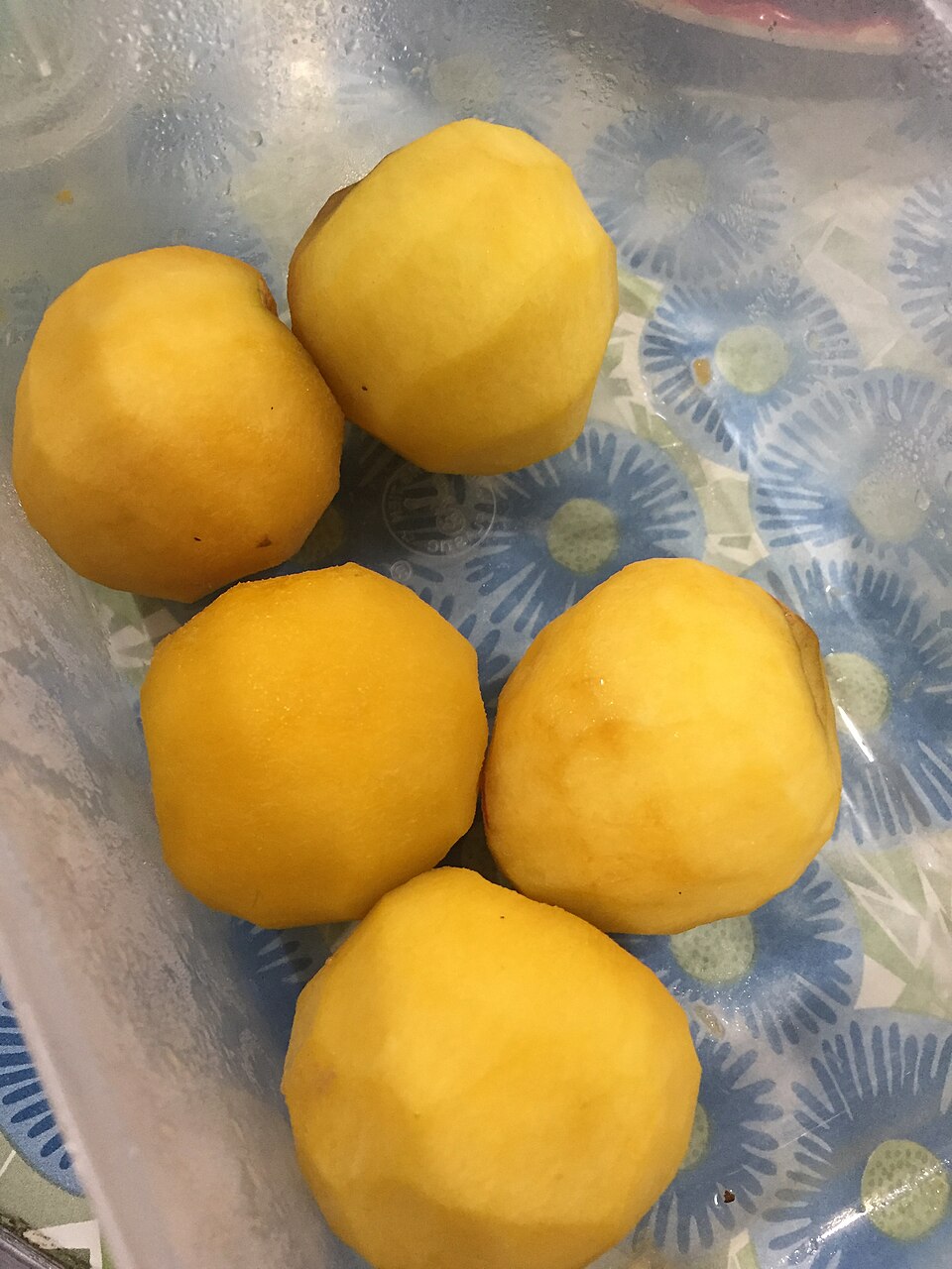 엘버백도 실제 과일 사진